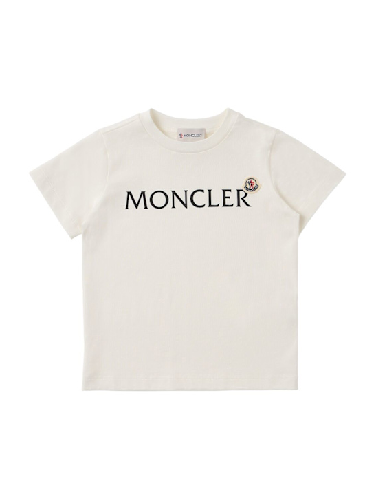 Moncler - Logo cotton t-shirt
