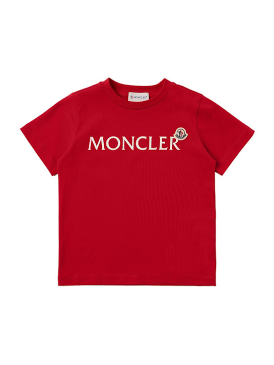 Moncler - Logo cotton t-shirt
