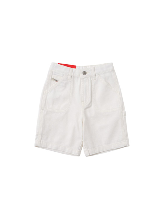 Diesel Kids: Cotton denim shorts