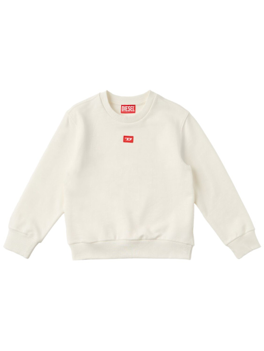 Diesel Kids - Logo cotton sweatshirt