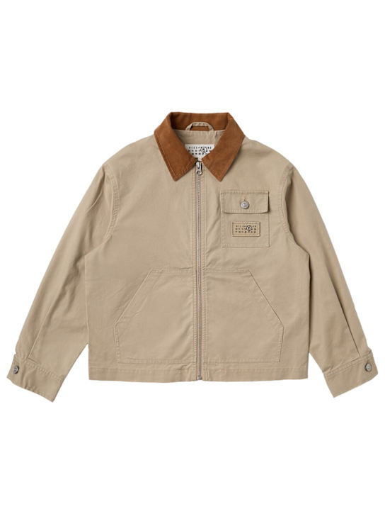 MM6 Maison Margiela - Cotton gabardine jacket