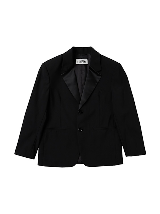 MM6 Maison Margiela: Wool blend formal  jacket
