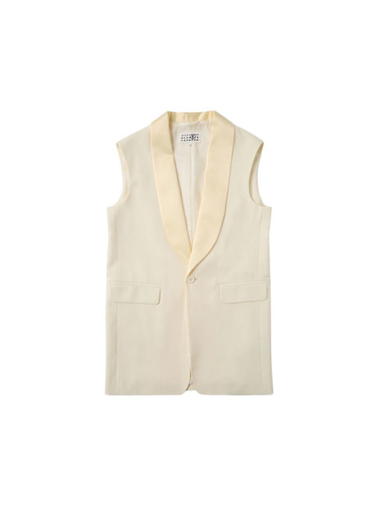 MM6 Maison Margiela - Wool blend vest