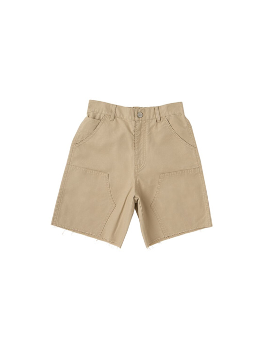MM6 Maison Margiela - Cotton gabardine shorts