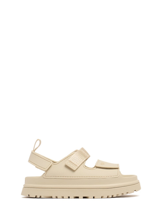 Ugg: Logo print sandals