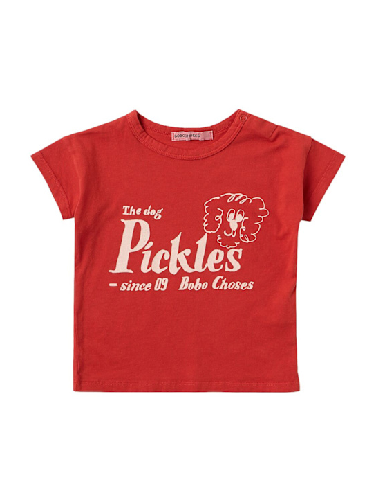 Bobo Choses: Printed cotton t-shirt