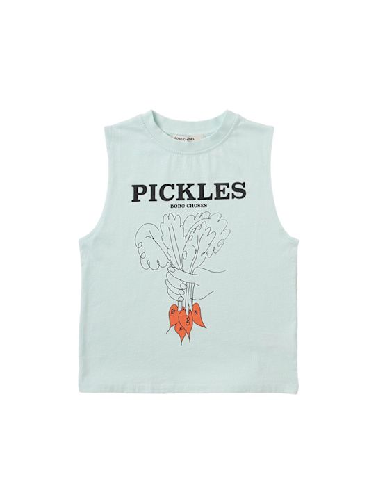 Bobo Choses - Printed cotton sleeveless t-shirt