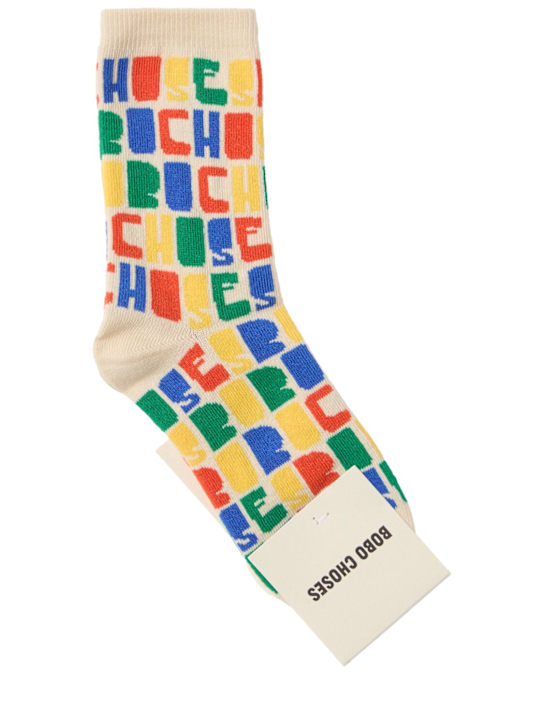 Bobo Choses - Cotton blend jacquard socks