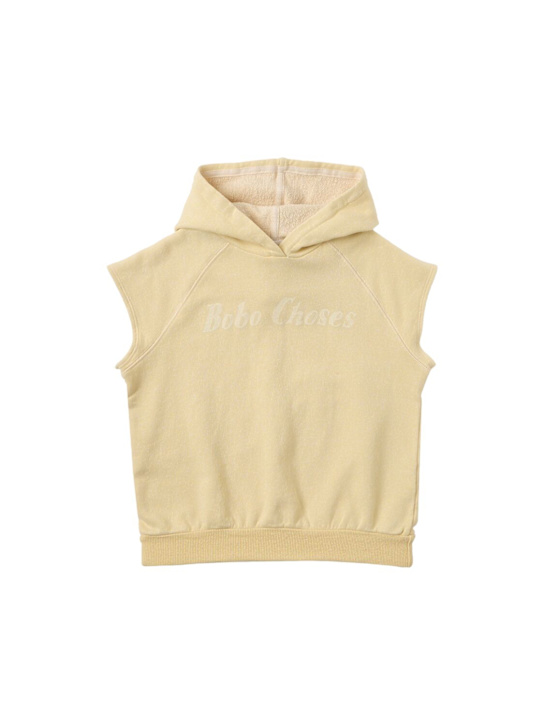 Bobo Choses - Printed cotton sleeveless hoodie