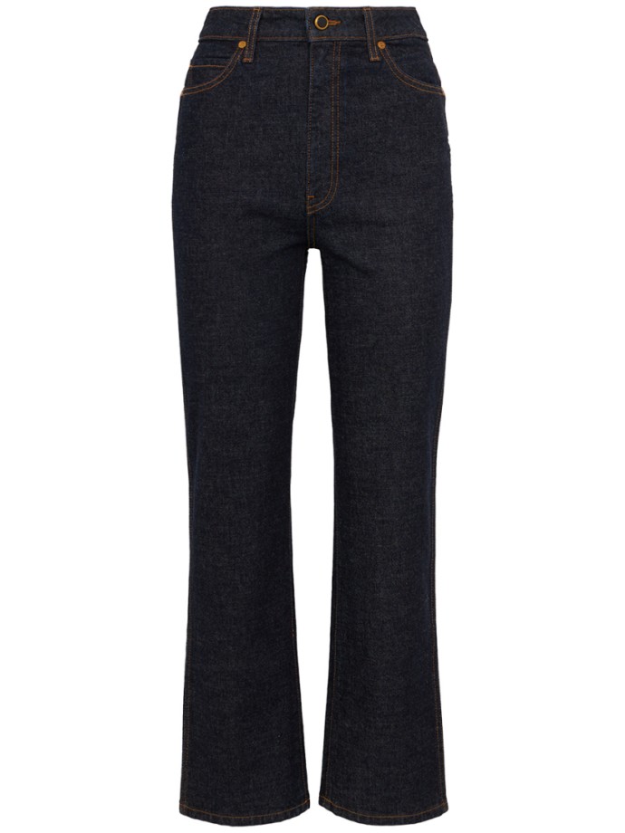 Khaite - Abigail High-Rise Straight Jeans