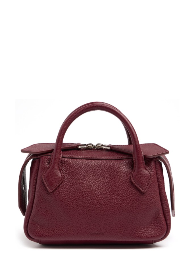 Minobossi - Alice Bauletto leather top handle bag