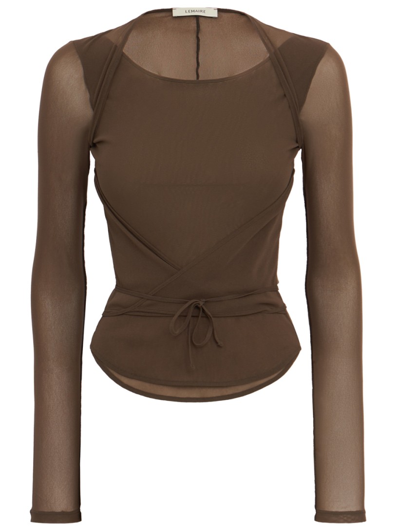 Lemaire: Ballerina Knotted Top