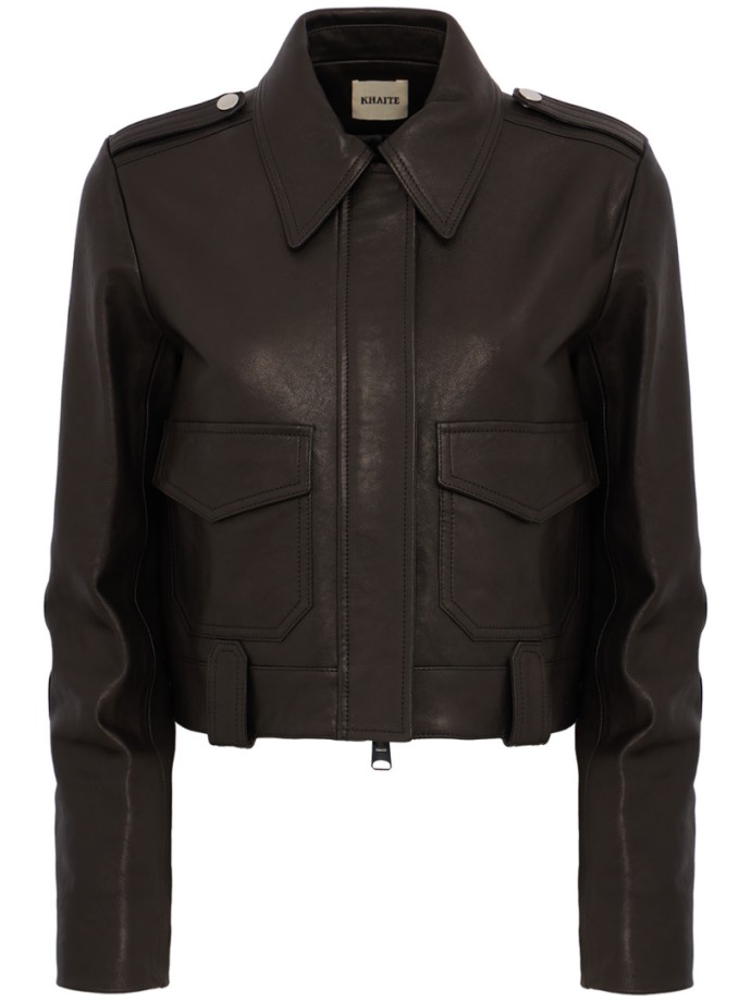 Khaite - Cordelia Lederjacke