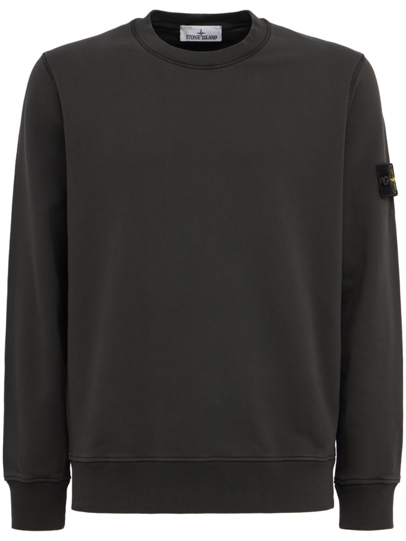 Stone Island: Cotton crewneck sweatshirt