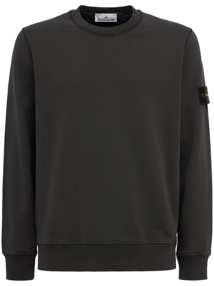 Cotton crewneck sweatshirt