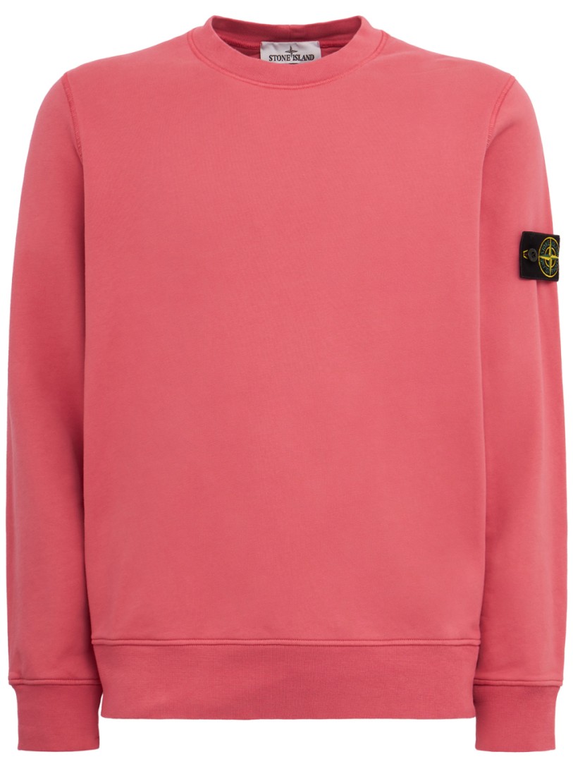 Stone Island: Cotton crewneck sweatshirt