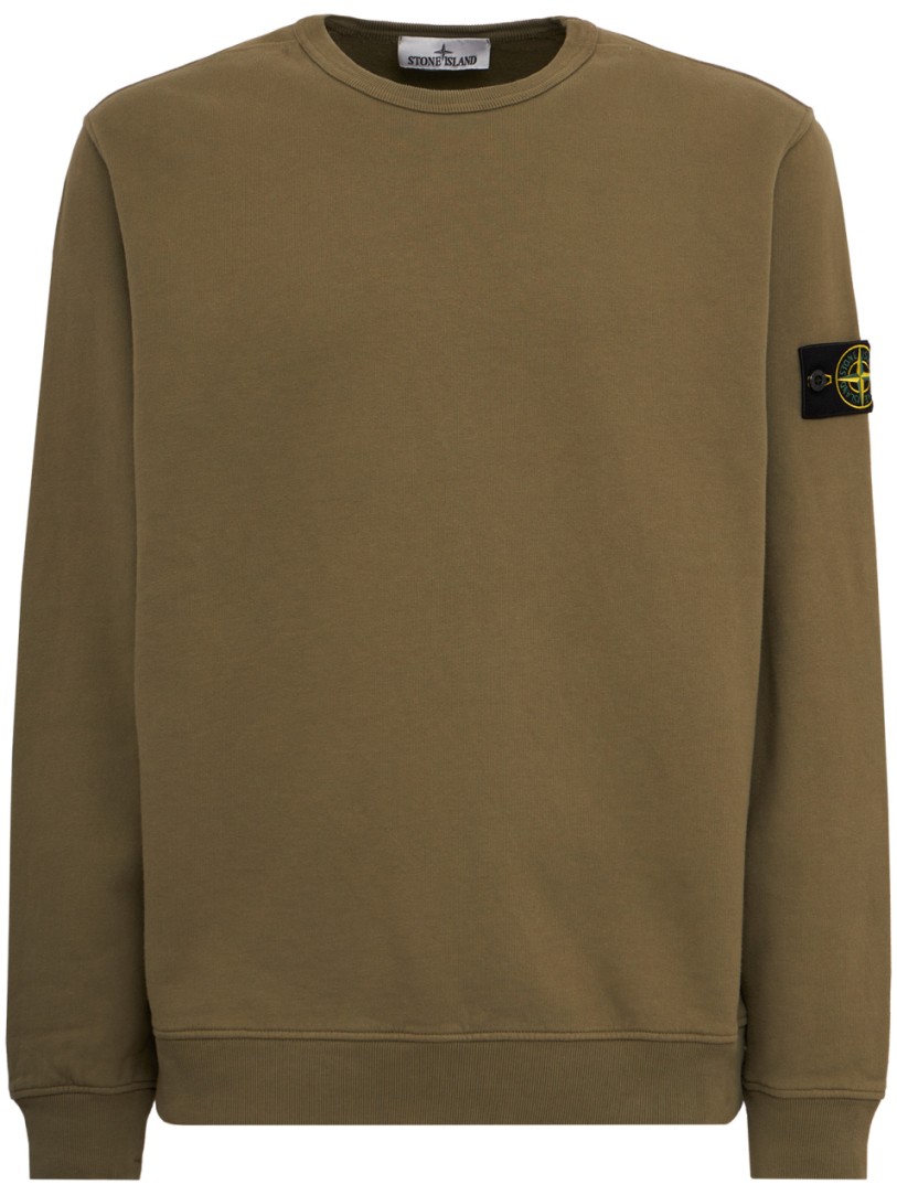 Stone Island: Cotton crewneck sweatshirt