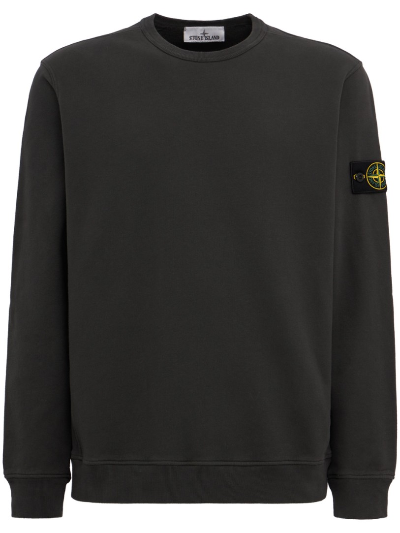 Stone Island: Cotton crewneck sweatshirt