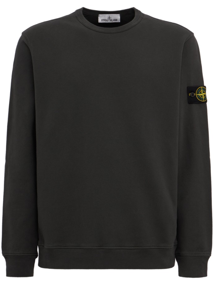 Cotton crewneck sweatshirt