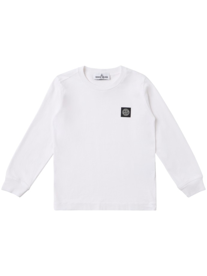 Cotton long-sleeve T-shirt with logo