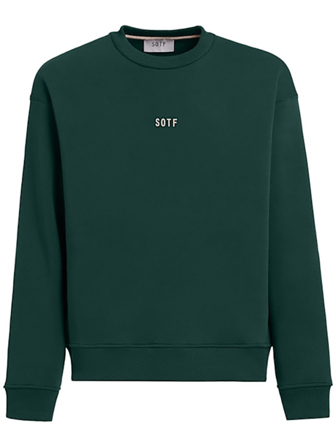 SOTF - Crew neck sweatshirt with applied details