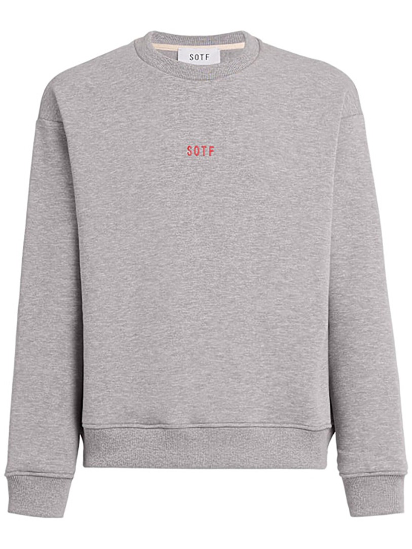SOTF: Crew neck sweatshirt with long sleeves