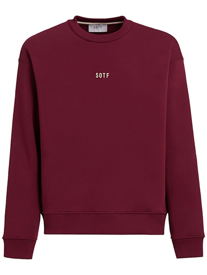 SOTF - Crew neck sweatshirt with applied details