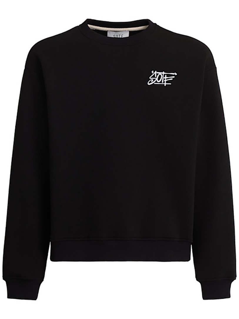 SOTF: Cropped Crew Neck Sweatshirt