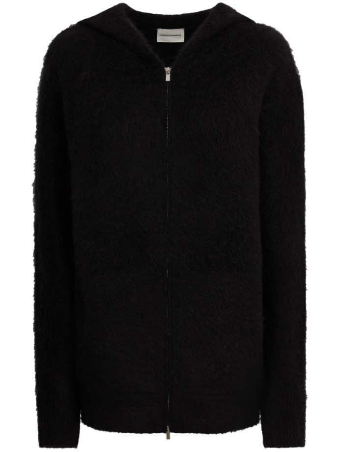 7 For All Mankind - Fuzzy zip hoodie
