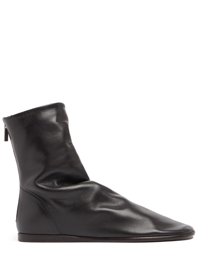 Lemaire - Flache Stiefeletten mit Absatz
