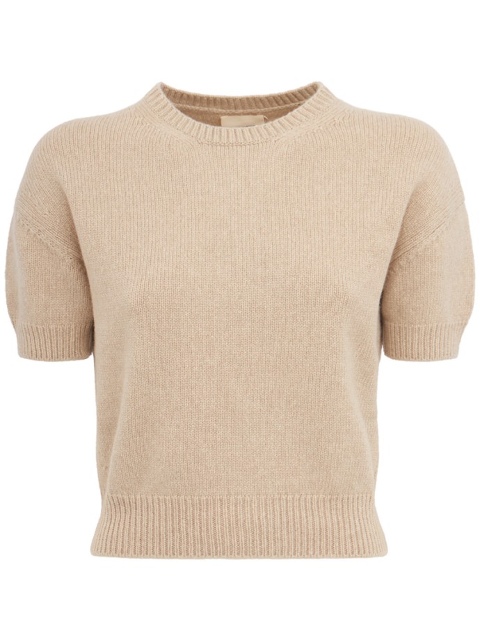 Khaite - Goldener Kaschmir-Pullover