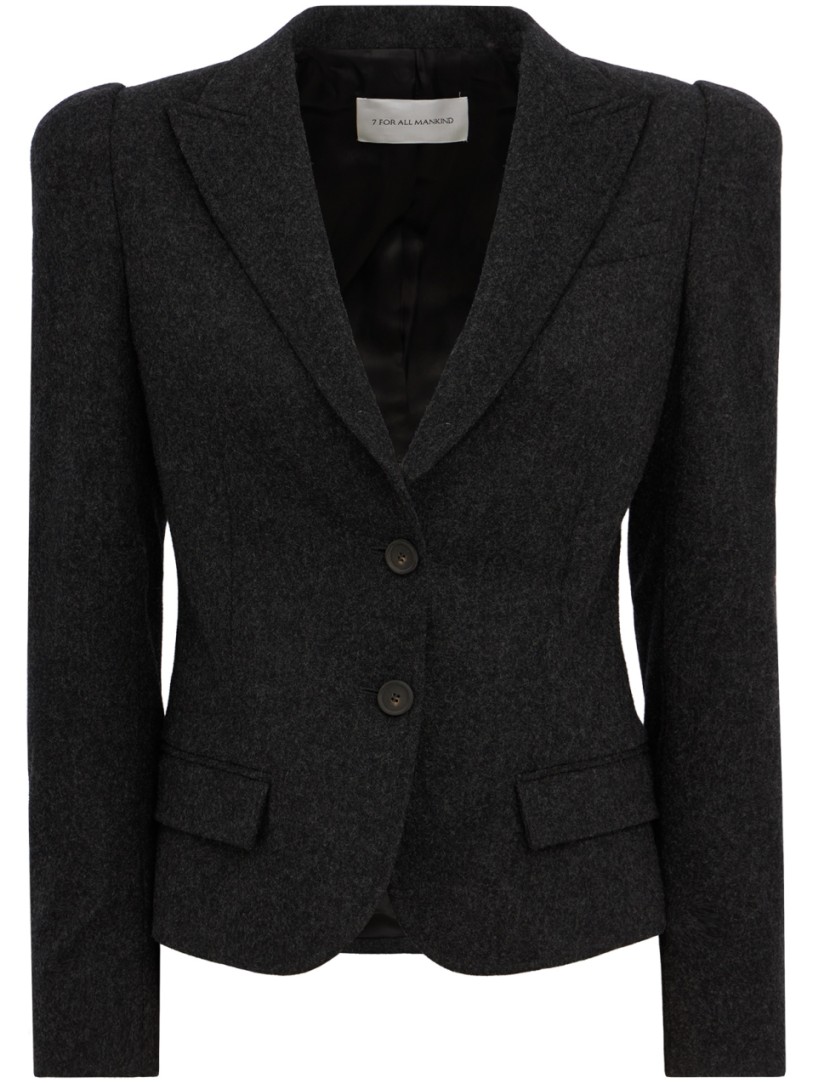 7 For All Mankind: High shoulder blazer
