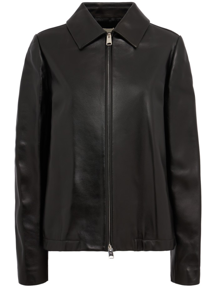 Khaite - Jackson Reißverschluss-Lederjacke
