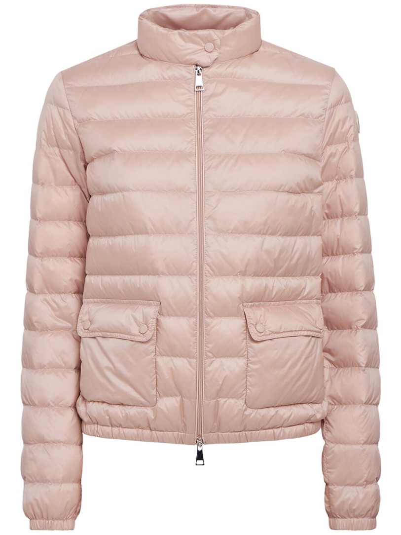 Moncler: Kurze Daunenjacke mit Kragen