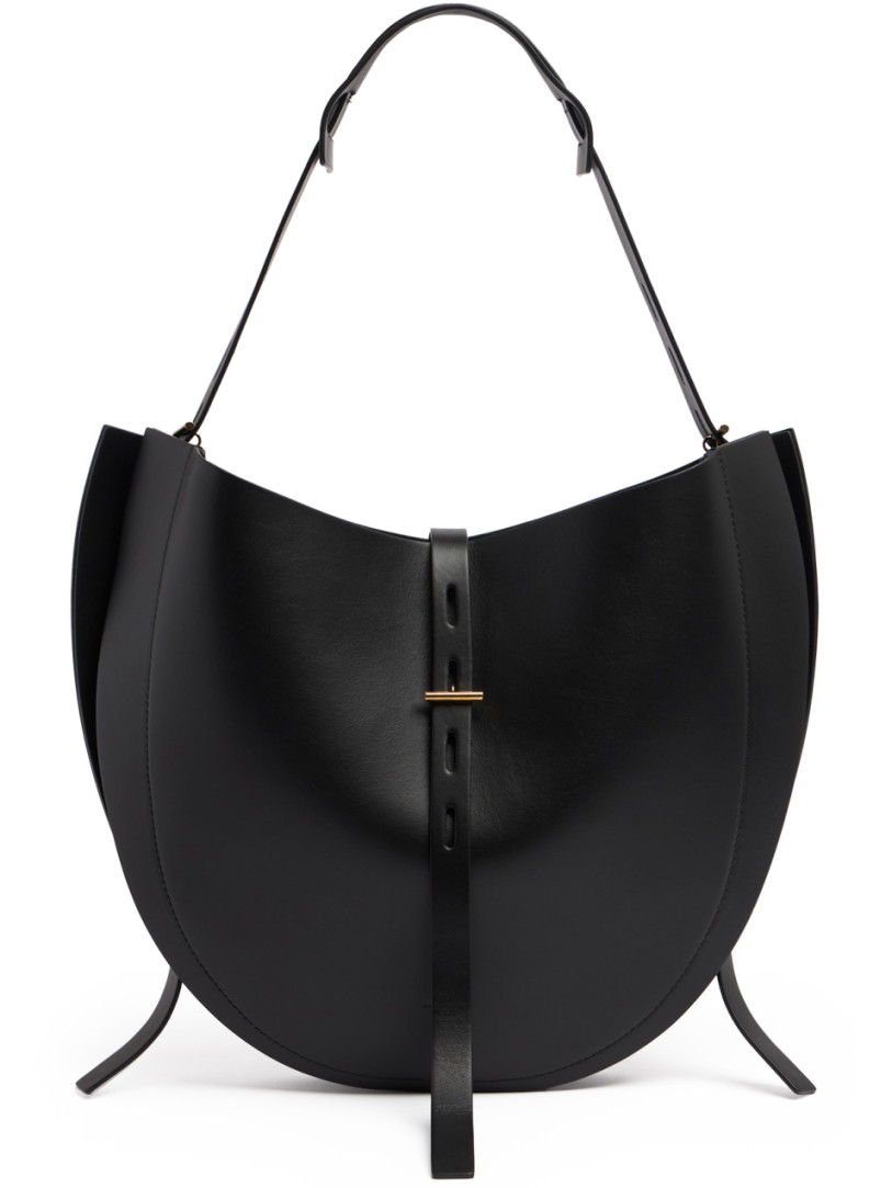 Minobossi: Bolso de hombro de cuero Liz