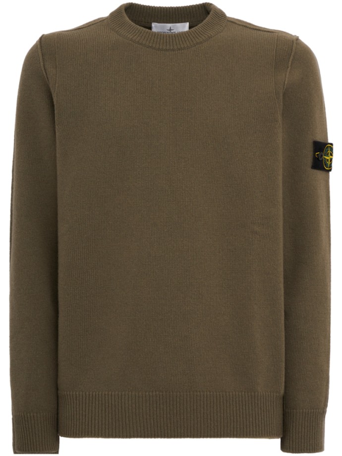 Logo cotton crewneck sweater