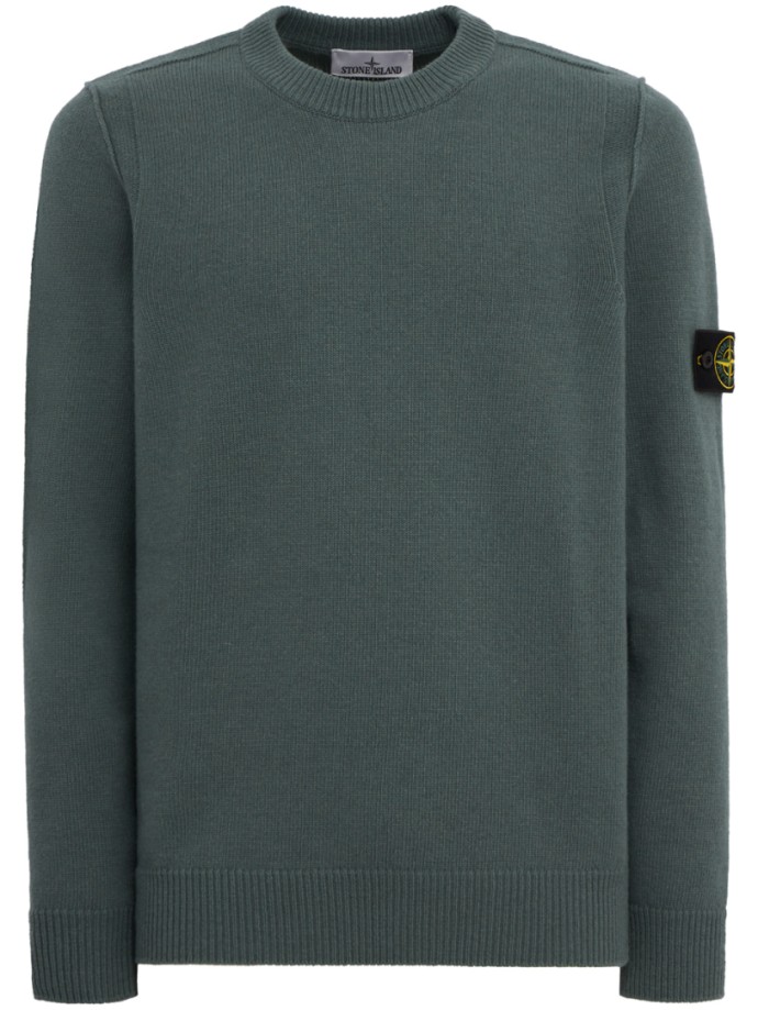 Logo cotton crewneck sweater