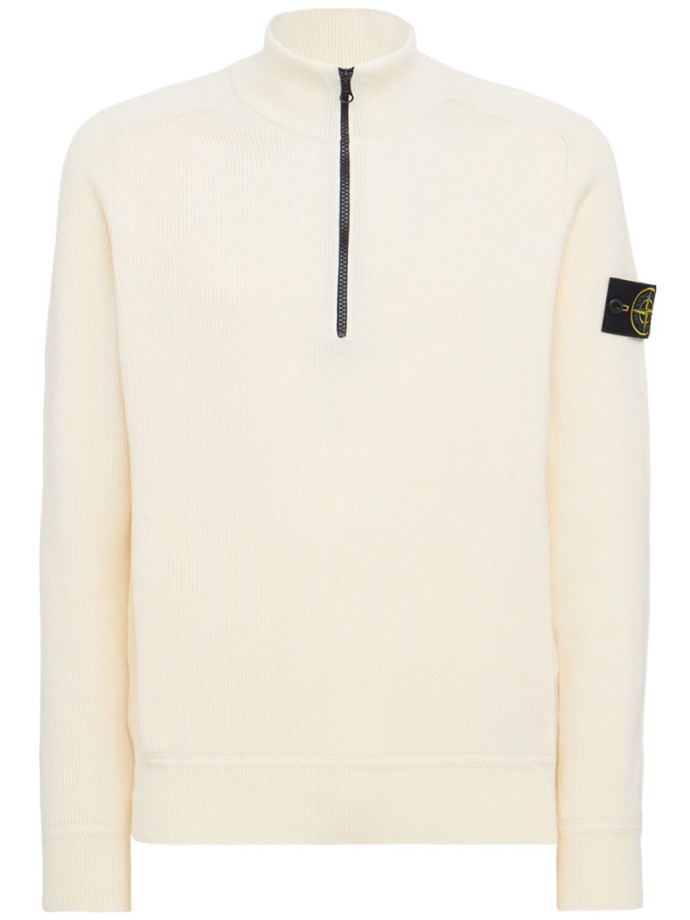 Zip turtleneck