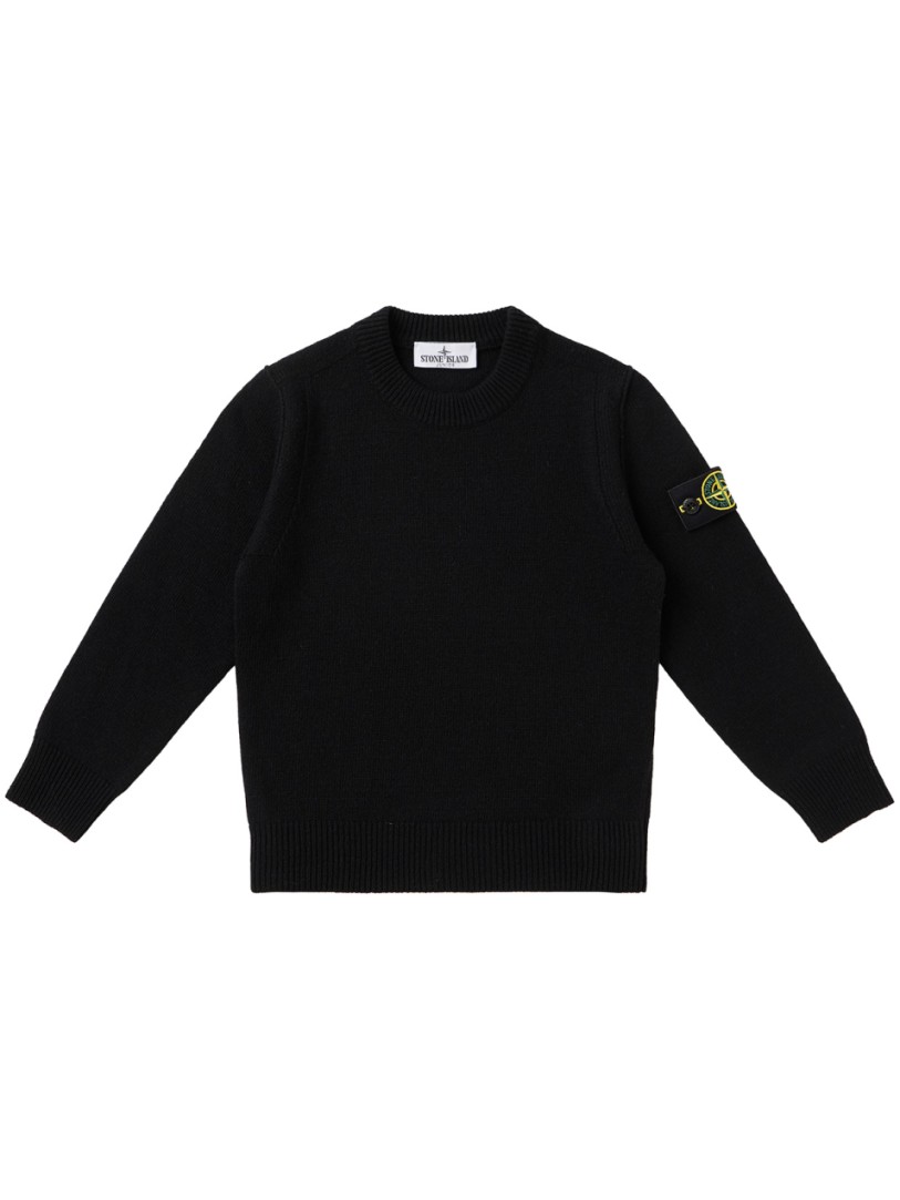 Stone Island Junior: Logo Knitwear