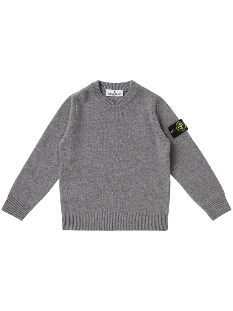Stone Island Junior: Logo Knitwear