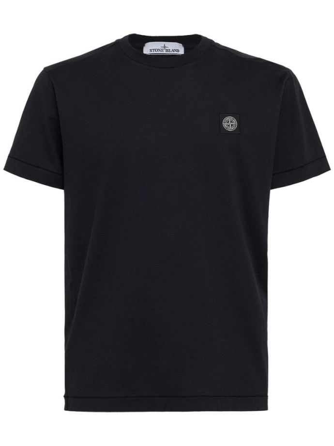 Stone Island - Crewneck T-Shirt mit kurzen Ärmeln