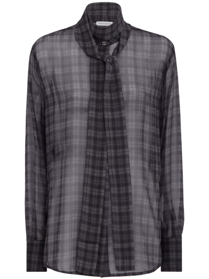 7 For All Mankind - L/s bow shirt