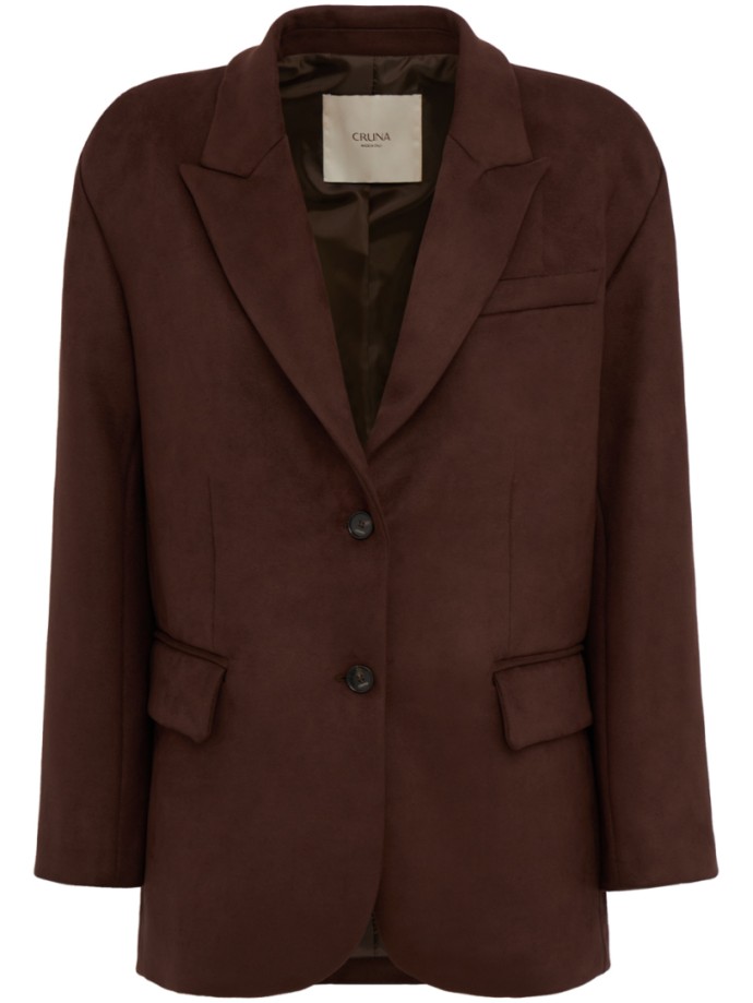 CRUNA - Blazer oversize de un solo botón