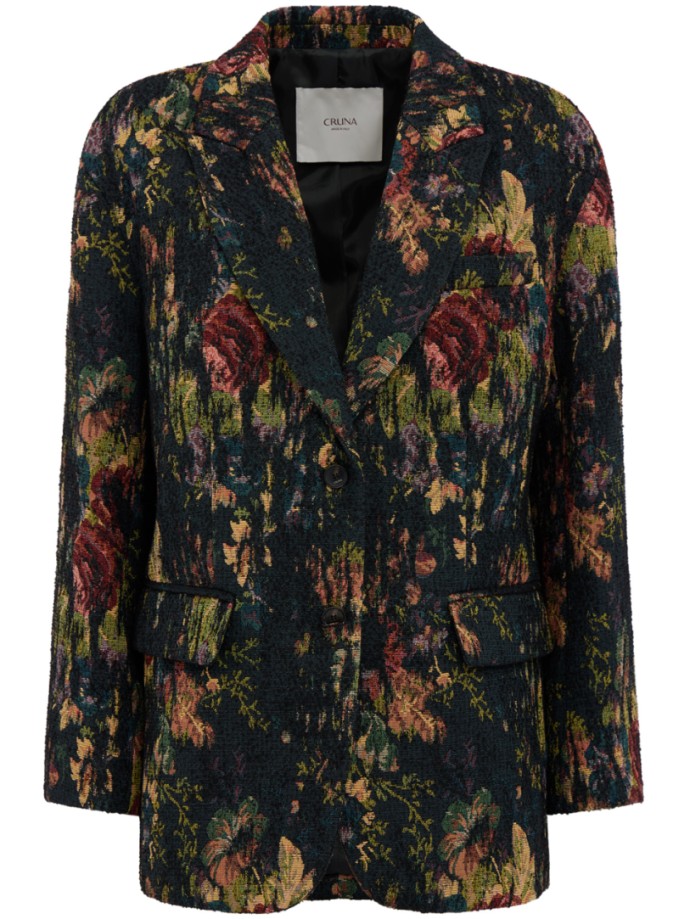 Blazer oversize de una sola línea