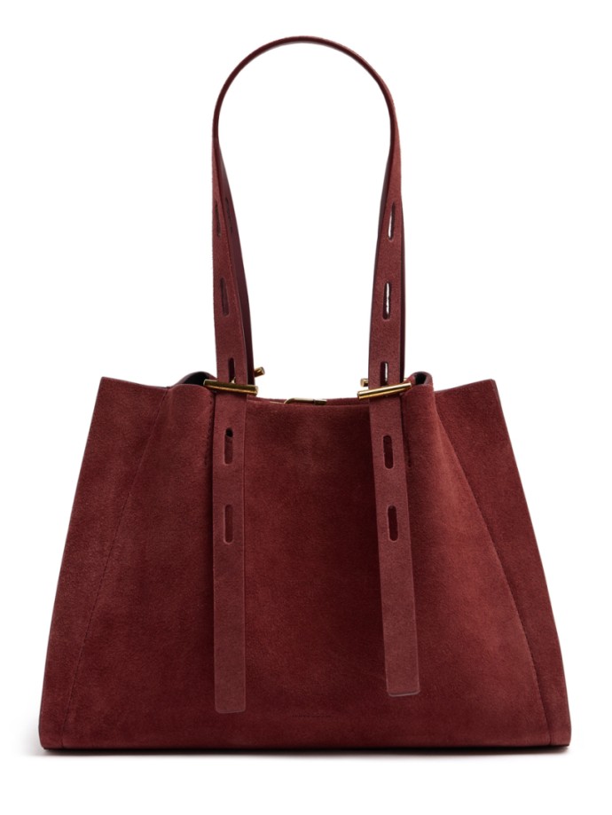 Minobossi - Paulina suede shoulder bag