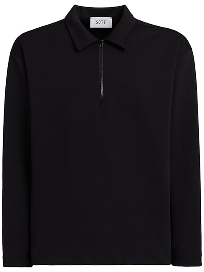 SOTF - T-shirt with collar and zip
