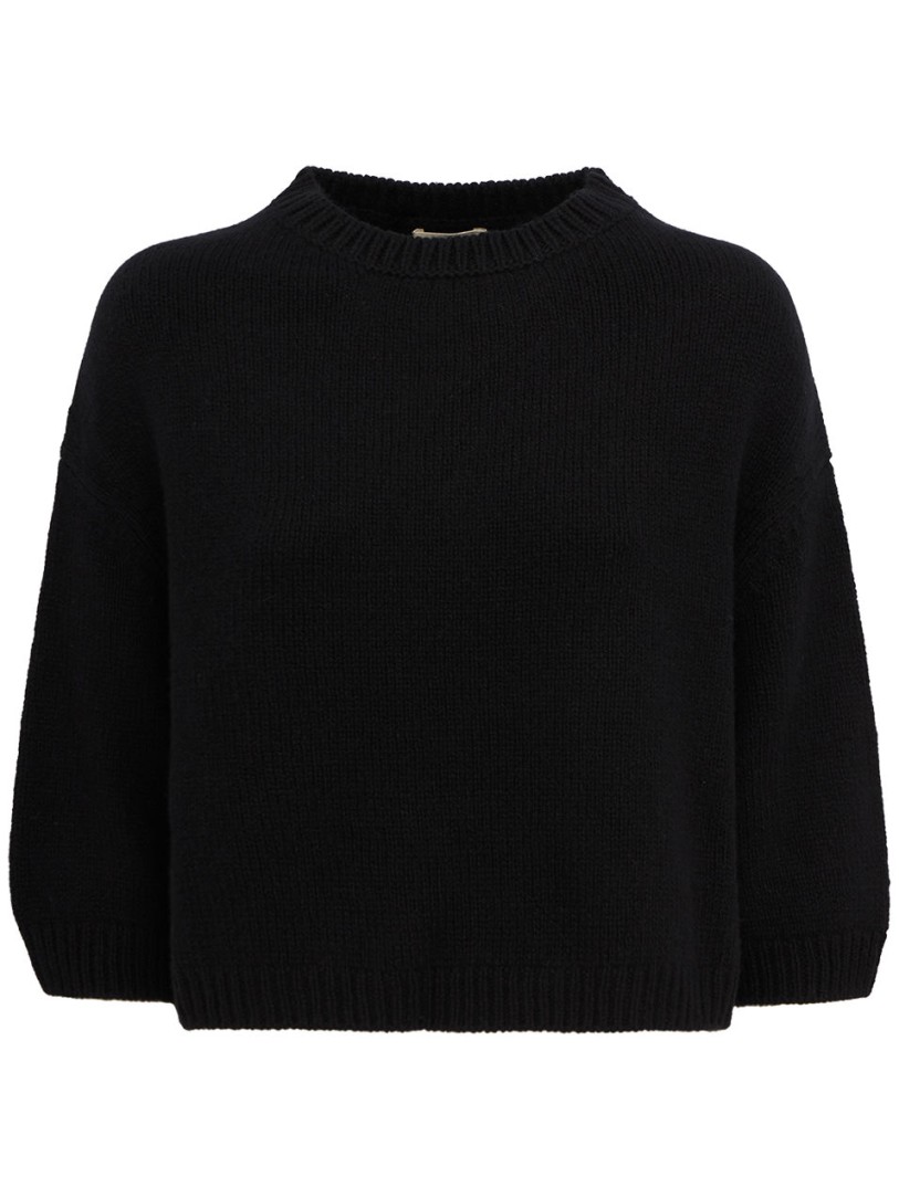 Khaite: Sabina short sleeve cashmere sweater