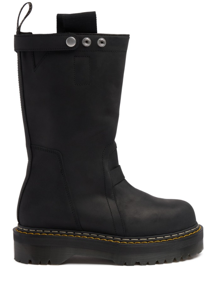 DR.MARTENS X RICK OWENS - Stivali Quad Sole in pelle