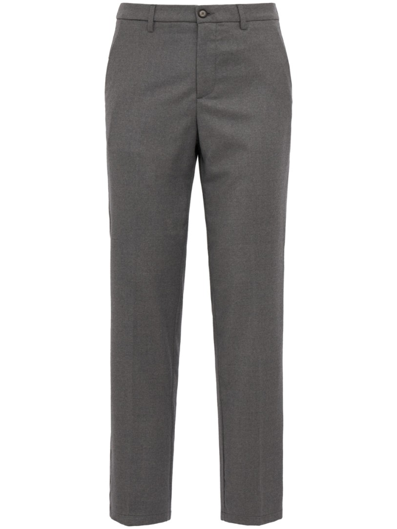CRUNA: Regular fit flat front pants