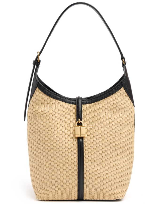 DeMellier - Siena Raffia Eimer Tasche